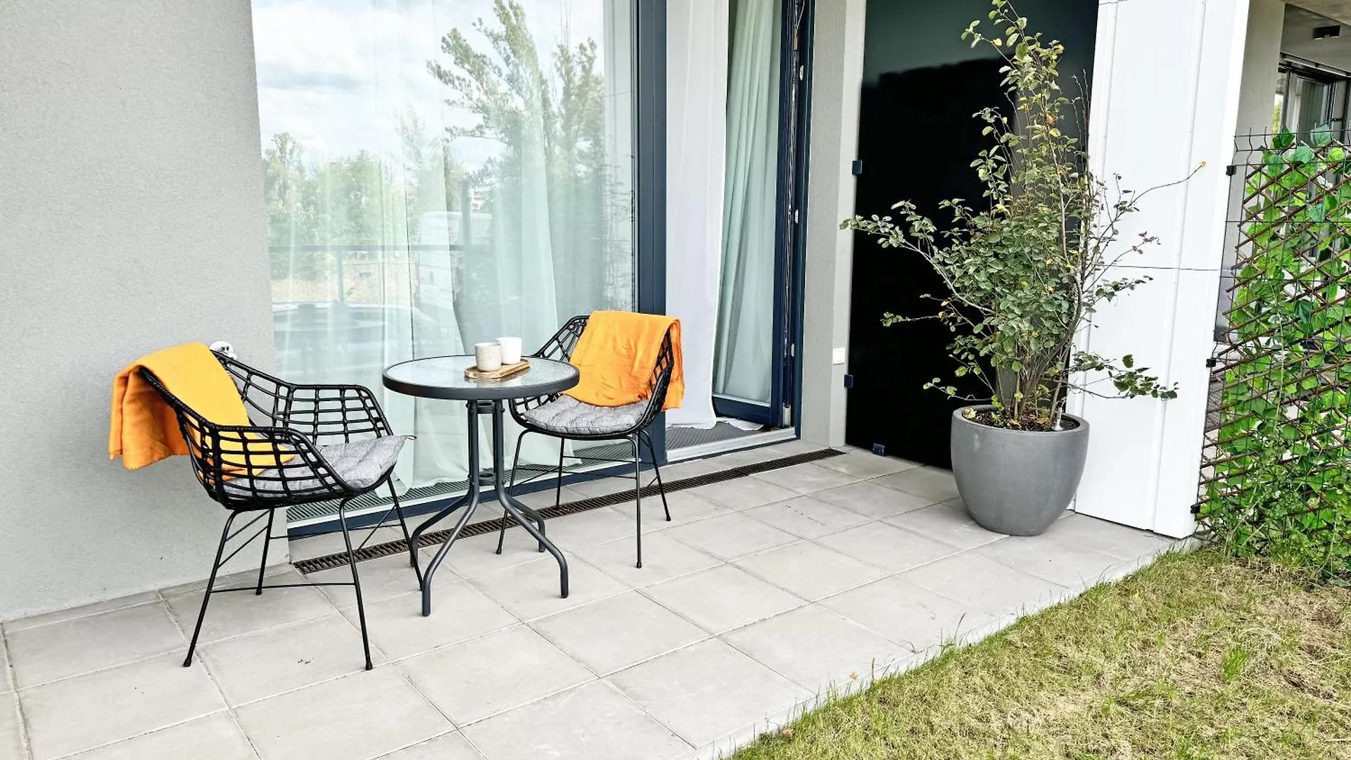New Studio, King Bed, Free Parking, Terrace Prague Czech Republic
