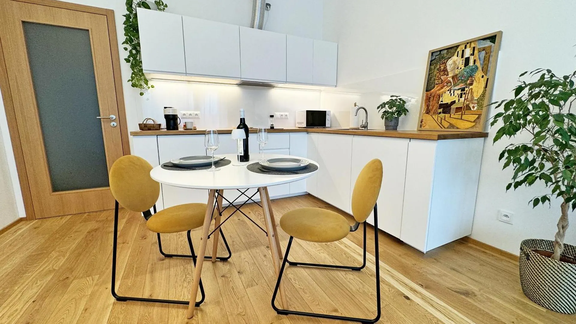 New Studio, King Bed, Free Parking, Terrace Prague Czech Republic