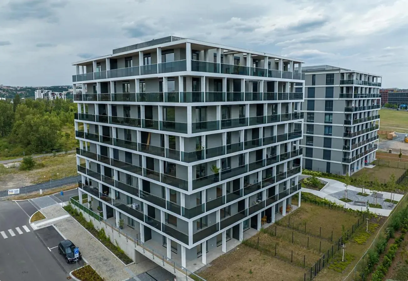 Διαμέρισμα New Studio, King Bed, Free Parking, Terrace Πράγα